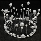Princess Crown Topper Silver