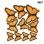 SB17 Butterfly Cake Topper with Strings
