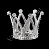 Metal Mini Cake Crown - Silver