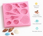 Sea Beach Shell Theme Silicon Mould