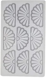 GS4 Scallop Fan Chocolate Garnishing Sheet
