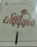 E4 Acrylic Engagement Toppers