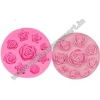 9in1 Rose Flower Silicon Mould