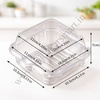 PVC Bento Box (Pack of 3)