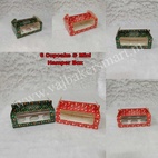 6Pc Cupcake Mini Hamper Box - Random Colour