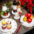 Round Paper Doilies 4.5" - 100pcs Pack