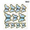 SB13 Butterfly Cake Topper with Strings