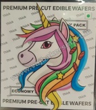 EWC6 Premium Precut Unicorn Edible Wafers