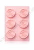 Flower Silicon Mould Dessert Mould - 6 Cavity