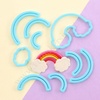Rainbow Fondant Cutter Set