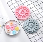 9 Cavity Silicone Star & Heart Shape Mould