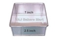 Square Cake Tin 7" x 7" x 2.5"