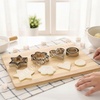 Stainless Steel Cookie Cutter 4 in 1 Design (12pcs Pack)