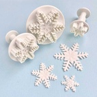 Xmas Special Snow Flakes Plunger Cutter