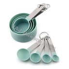 Colourful Measuring Cups and Spoons Stainless Steel