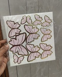 SB4 Butterfly Cake Topper with Strings