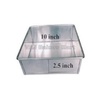 Square Cake Tin 10" x 10" x 2.5"