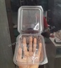 500ml Brownie | Cookie PVC Hinge Box (Pack of 5)