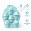 Cup Cake Shape Silicon Mould 6 Cavity