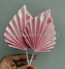 Pink Palm Leaf Topper
