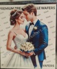 EWC1 Premium Couple Precut Edible Wafers