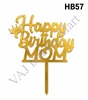 HB57 Happy Birthday Mom Topper