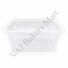 750ml Rectangle Container with Lid
