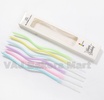 Pastel Shades Multi-Colour Zigzag Candles