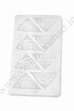 GS12 Triangle Design Chocolate Garnishing Sheet