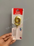 Imported Numerical Candle No.9 with Stick