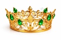 Big Crown with Colourful Gem Stone (Random Colour)
