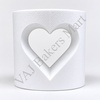 Heart Cake Dummy 8" x 8"