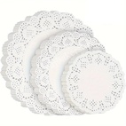 Round Paper Doilies 7.5" - 100pcs Pack