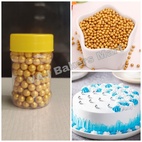 Imported Gold Sugar Balls (6mm) 40gms