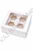 4 Cavity Cup Cake Box (Pack of 2)