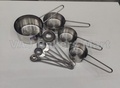 250ML Stainless Steel Measuring Cups & Spoons