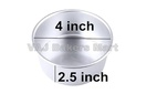 Round Cake Tin 4" x 2.5"