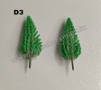 Miniature Tree 4.5" (Pack of 1) D3