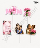 TM4 Mom Paper Theme Topper