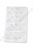 GS12 Triangle Design Chocolate Garnishing Sheet