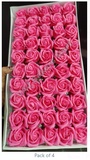 Pink Rose with Fragrance (Pack of 4)