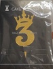 Acrylic Numerical Topper with Crown Big No.3