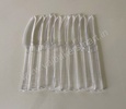 Transparent Plastic Knife (Pack of 10)