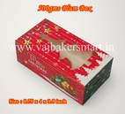 500g Plum Cake Box Rectangle Red (Pack of 5)