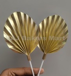 Gold Palm Leaf Topper