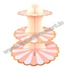 CS7 Paper Cup Cake Stand (Orange & White)