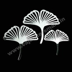 Acrylic Genko Leaf (Silver)