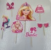 PT56 Barbie Girl Paper Theme Topper