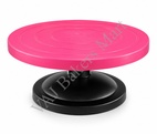360 Degree Smooth Rotating Pink Fiber Turntable