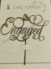 E7 Acrylic Engagement Toppers